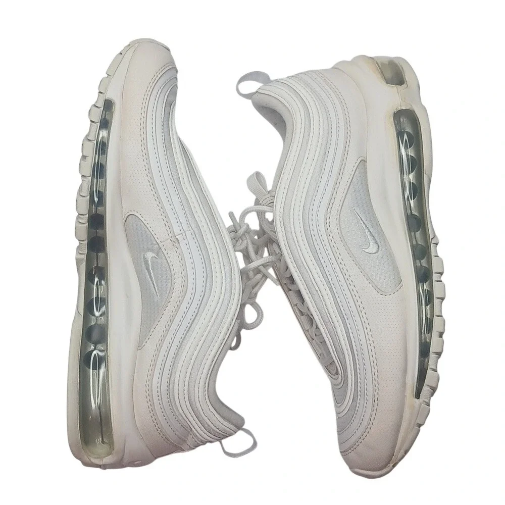 Nike Air Max 97 Kids‎ 6.5Y White 921522-104 Low Top Sneakers Athletic Shoes - Picture 4 of 8